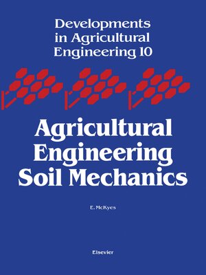cover image of Agricultural Engineering Soil Mechanics